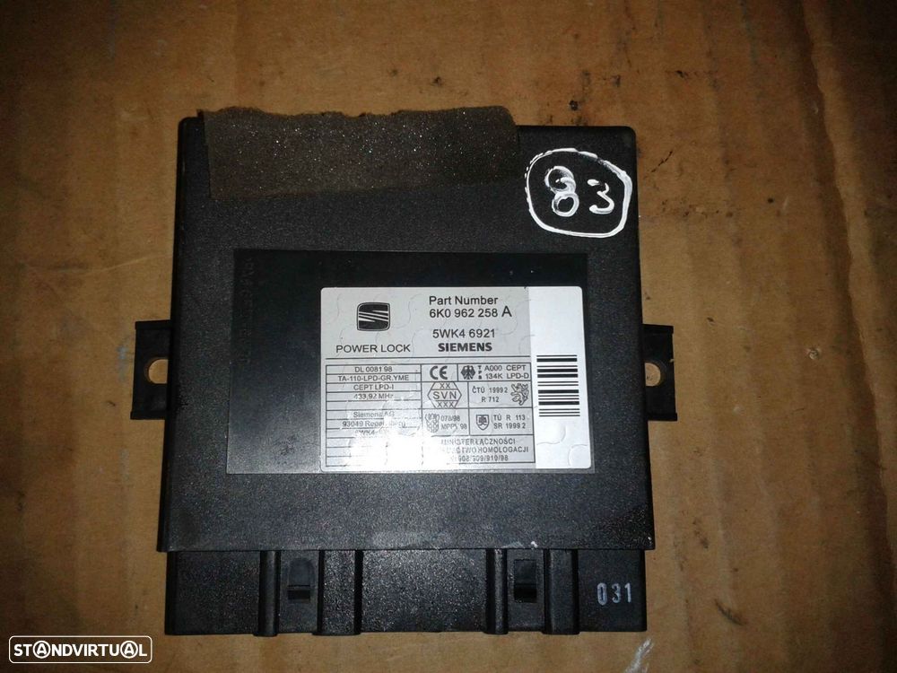 Modulo 6K0962258A SEAT IBIZA 1999 MODULO VIDROS - 1