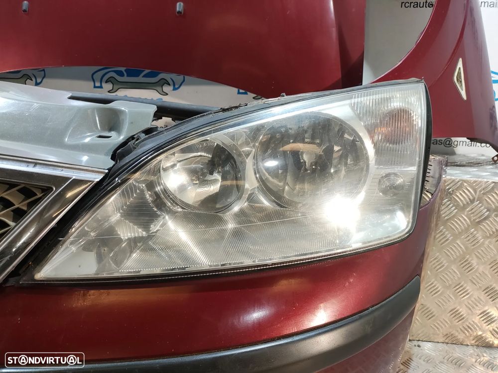 FRENTE COMPLETA FORD MONDEO 3 III MK3 FASE 2 CAPOT PARACHOQUES GUARDA-LAMAS OTICAS RADIADOR VENTILADOR FRENTE FIBRA REFORÇO - 5