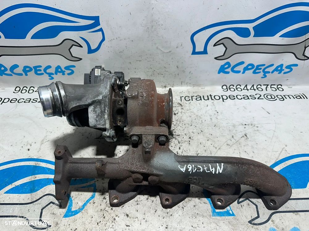 .Turbo BorgWarner Original BMW Mini N47C16 1.6 Diesel 112cv 16v 7812318 54359700039 - 4