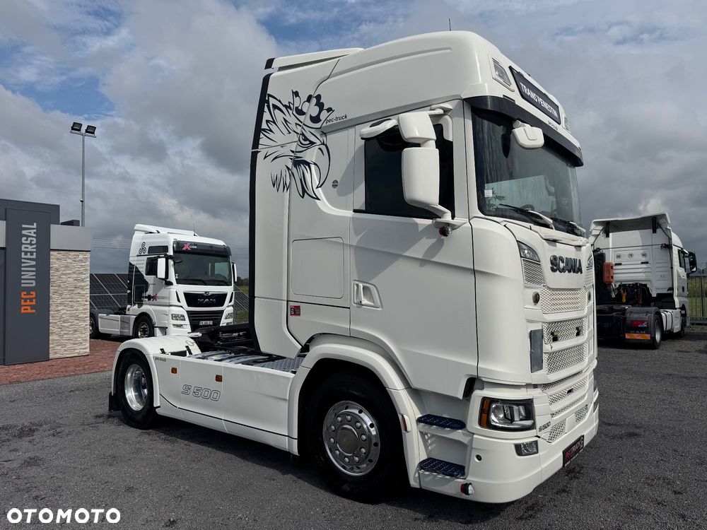 Scania S500 / Automat / Retarder / Klima / Navi / Led / P + T poduszki / Super Stan / z Francji - 4