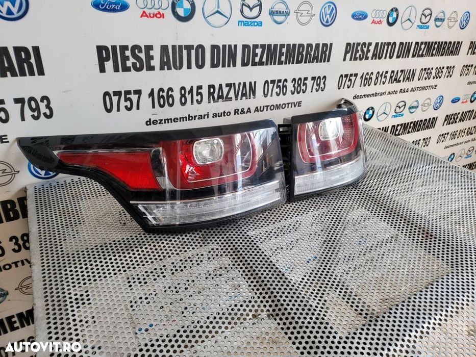 Stopuri Lampa Stop Tripla Stanga Dreapta LED Land Rover Range Rover Sport An 2014-2015-2016-2017-20 - 2