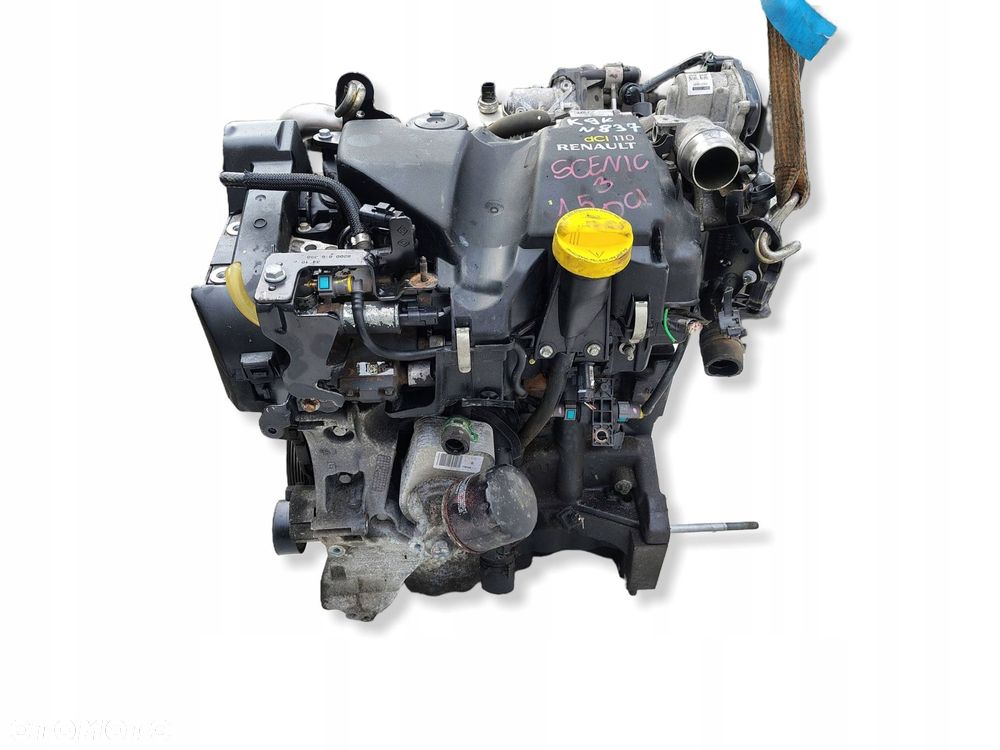SILNIK KOMPLETNY K9K N837 RENAULT GRAND SCENIC 3 III 1.5 DCI 101 TYŚ KM - 2