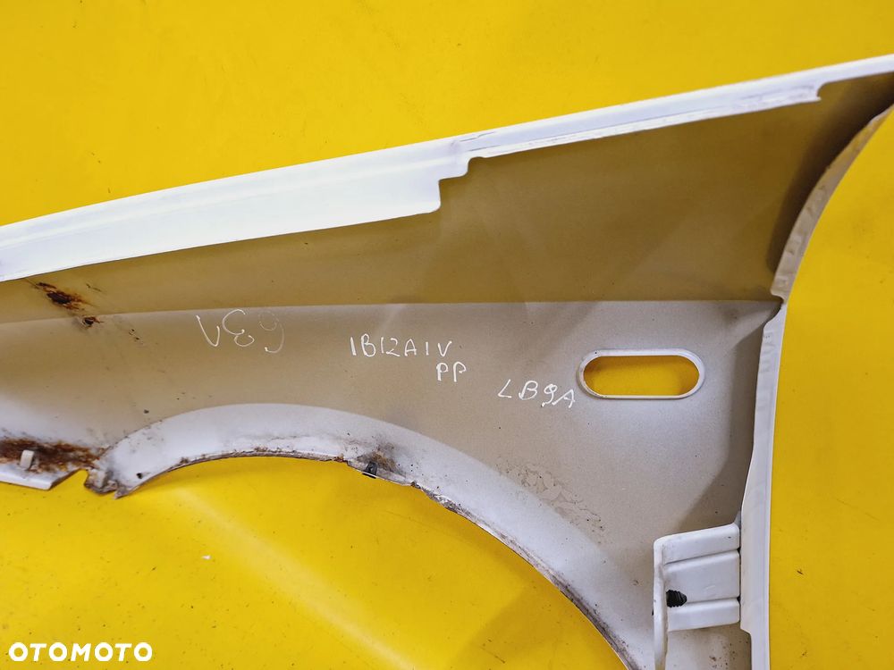 BŁOTNIK PRZEDNI PRAWY PRZÓD SEAT IBIZA IV LAK: LB9A NR631 - 10