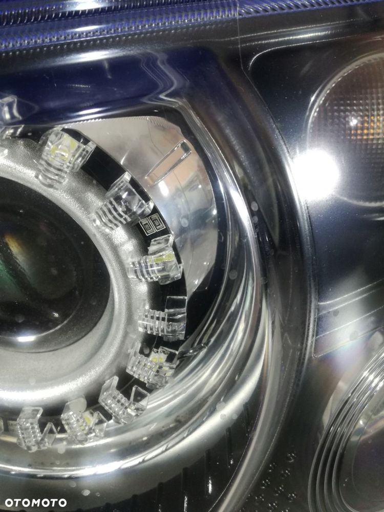 range rover sport l320 04/09 lampa reflektor lewa bi xenon 12 pin - 4