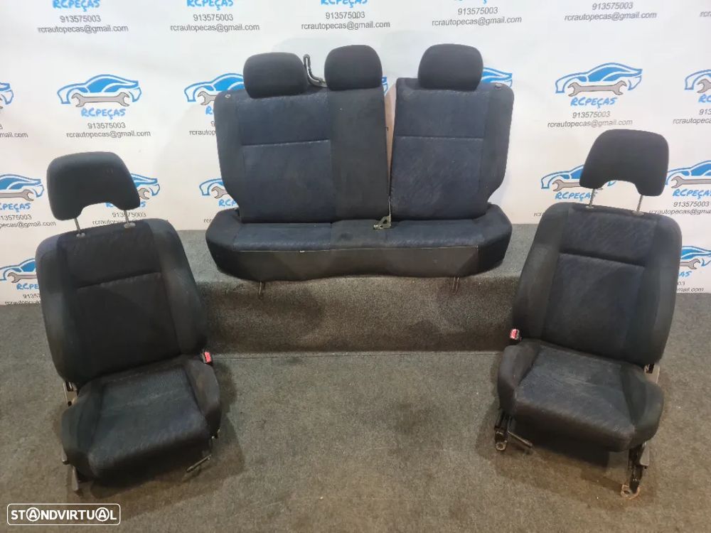 BANCO BANCOS TECIDO FRONTAL FRENTE TRASEIRO TRÁS AIRBAG SUBARU IMPREZA II 2 MK2 SPORTS WAGON WRX GD GG - 6