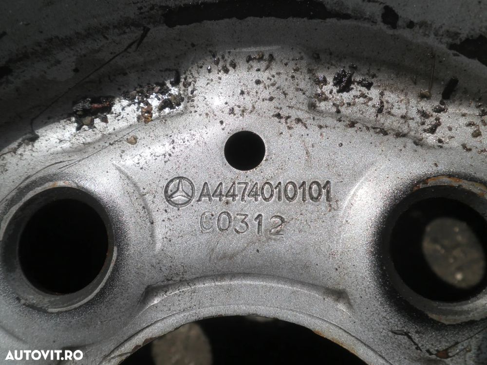 Janta / roata Mercedes Vito W447 2020 A4474010101 6.5J ET52 195/65/16 - 2