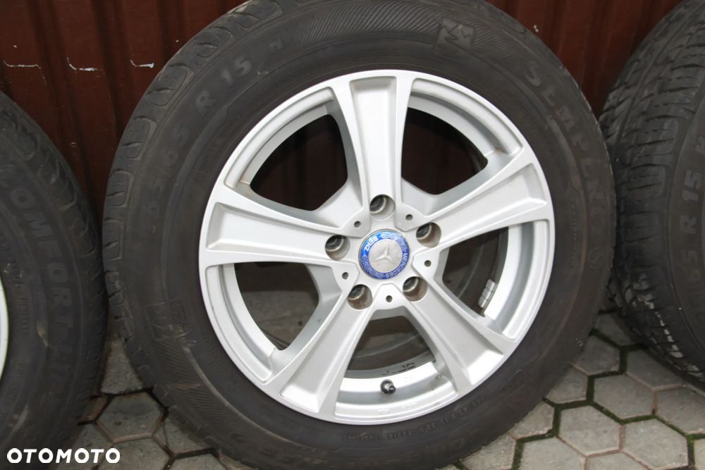 Koła Alufelgi  Mercedes A , B  Klasa 6,5 x15 , 5x112 ET 38 . 185 /65 R 15 - 7
