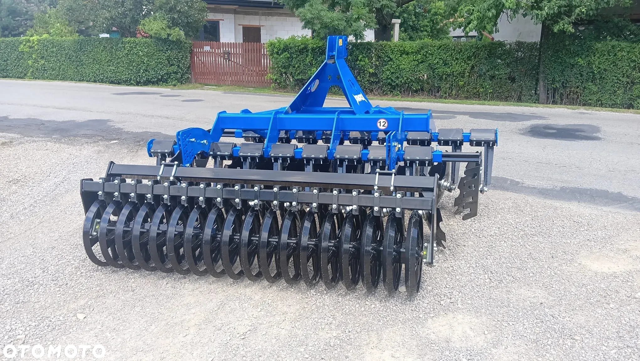 BRONA TALERZOWA średnia/ medium JANPOL/ talerze 510 +wał rura/ struna - 7