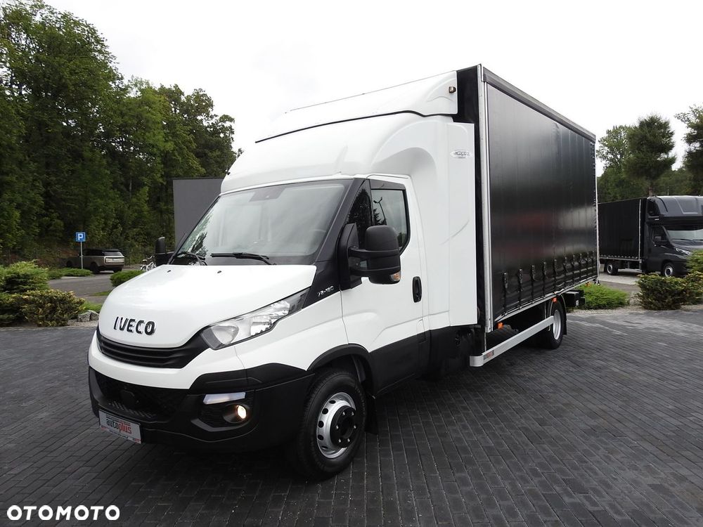 Iveco DAILY 70C18 PLANDEKA WINDA 12 PALET WEBASTO TEMPOMAT BLIŹNIACZE KOŁA KLIMATYZACJA  180KM - 21