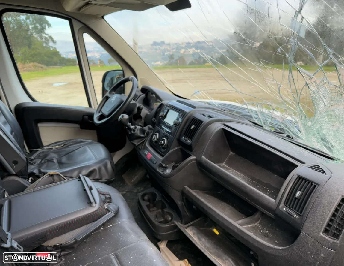 Citroen Jumper III 2.0 BlueHDI Ano 2018 Para Peças - 7