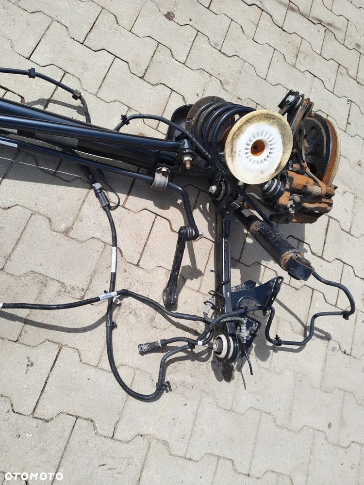 VW CADDY 2K7 belka zawieszenie tył komplet sanki 5R3501101 - 3