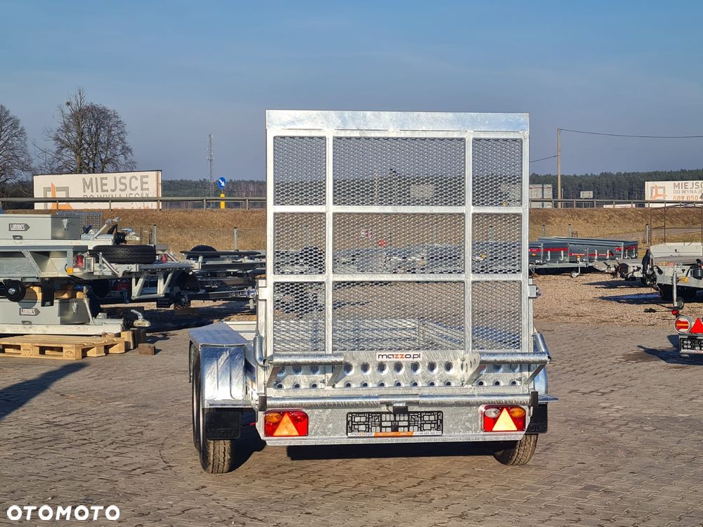 Wiola DOSTAWA 292x142x20 B2730 PRZYCZEPA DO PRZEWOZU MASZYN / BUDOWLANKA WYTRZYMAŁA hamowana - 7