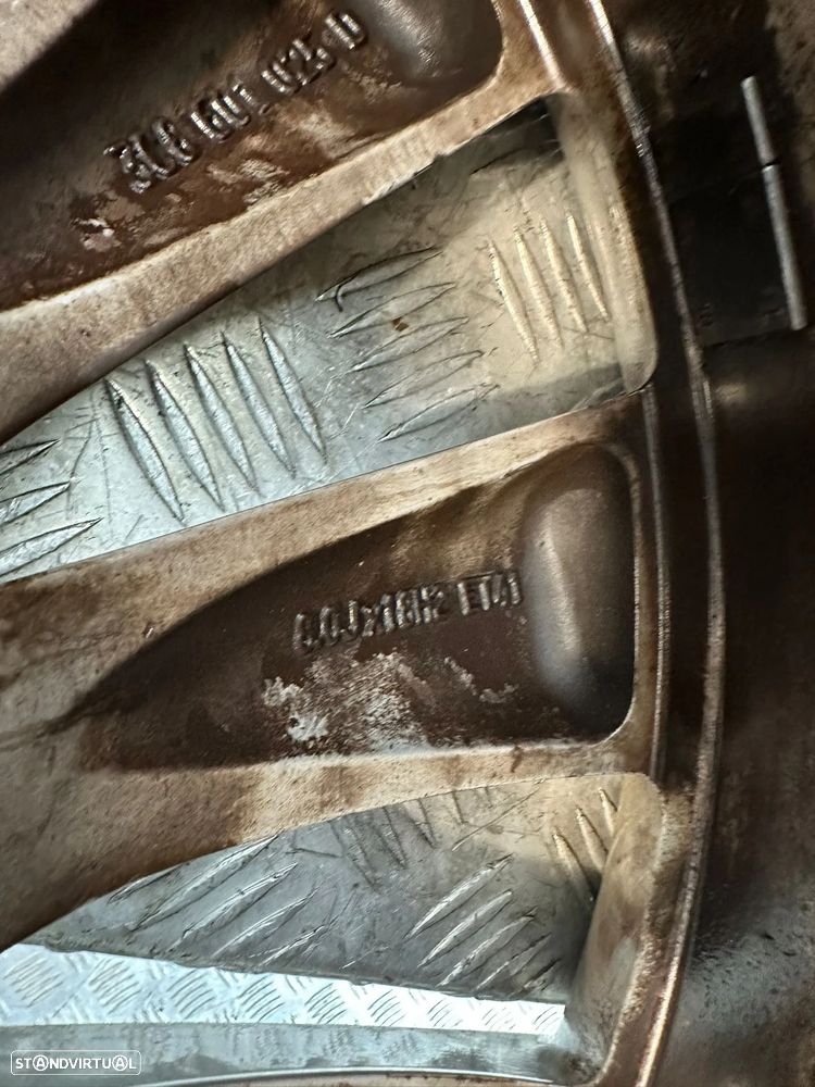 .Conjunto Jantes 18 Interlagos Originais VW Volkswagen 5x112 8J ET41 3C8601025D - 8