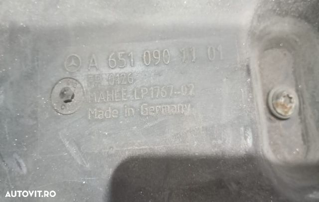 Carcasa filtru aer A6510901101 Mercedes-Benz E-Class W212 [2009 - 201 - 2