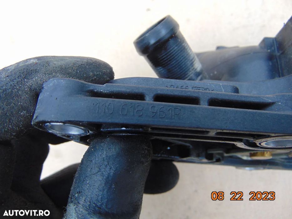 Carcasa Termostat Dacia 1.0 Duster Logan sandero MCV Jogger Renault Cl - 3