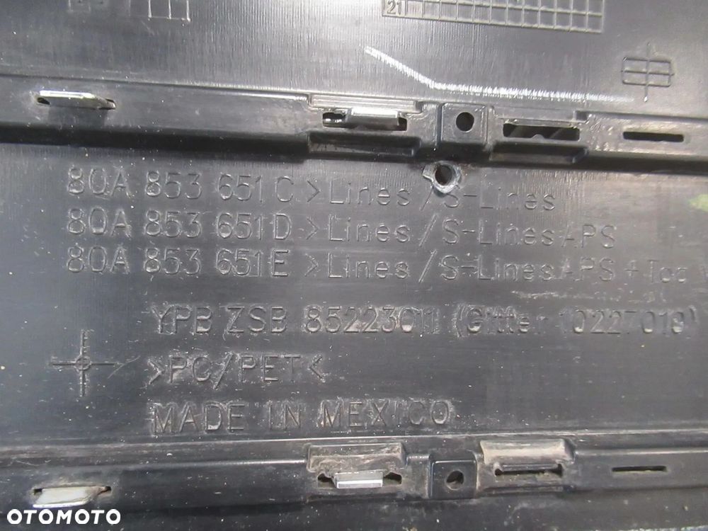GRILL GRIL ATRAPA AUDI Q5 II S-LINE PDC 80A853651C 80A853651D 80A853651E 2016-2020 - 17