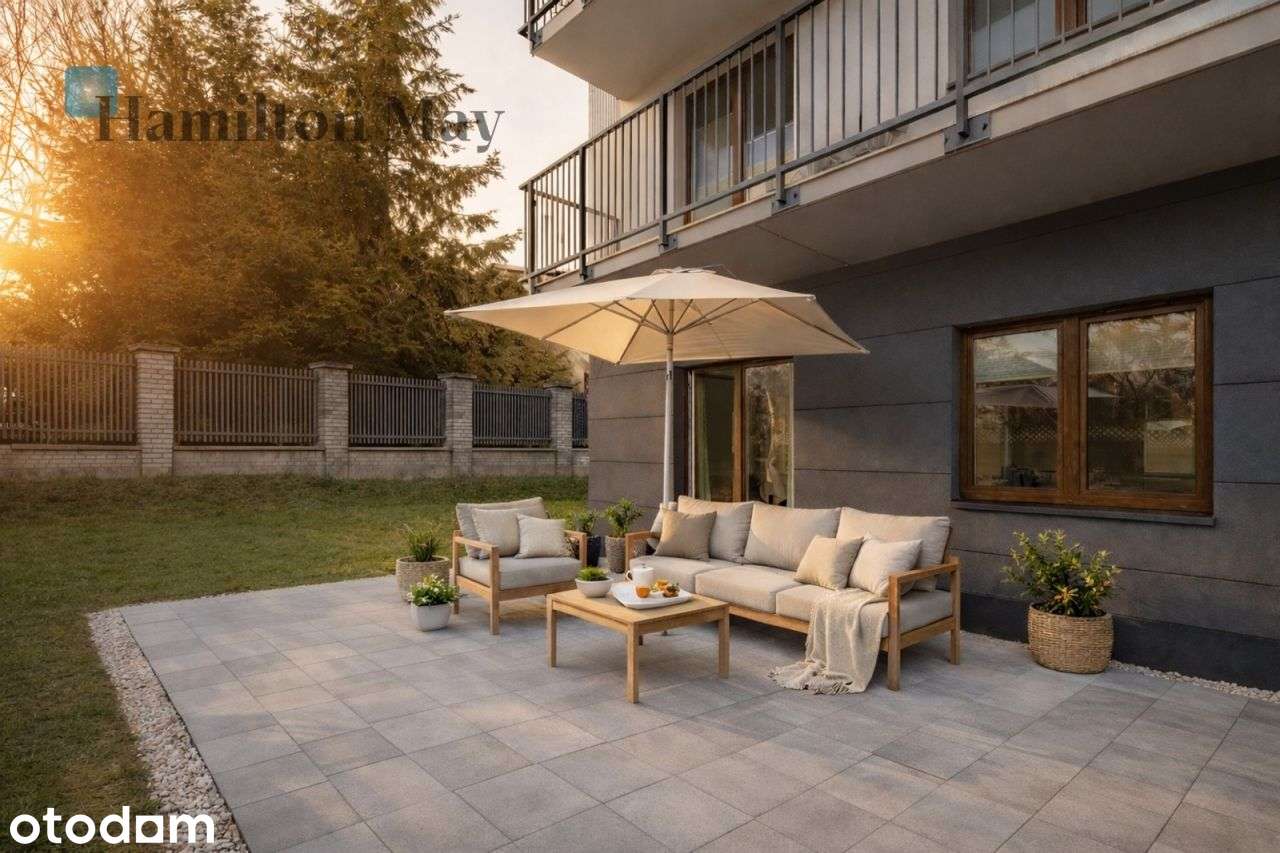 Apartament z dużym ogródkiem