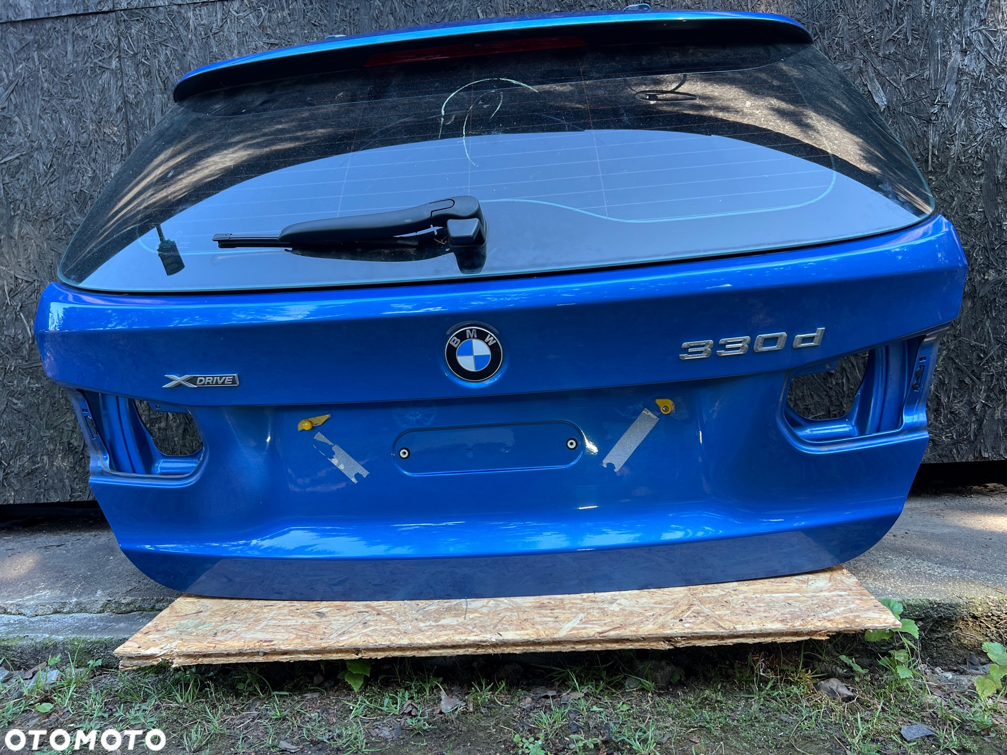 BMW 3 F31 X DRIVE POKRYWA KLAPA BAGAŻNIKA B45 ESTORIL BLUE - 4