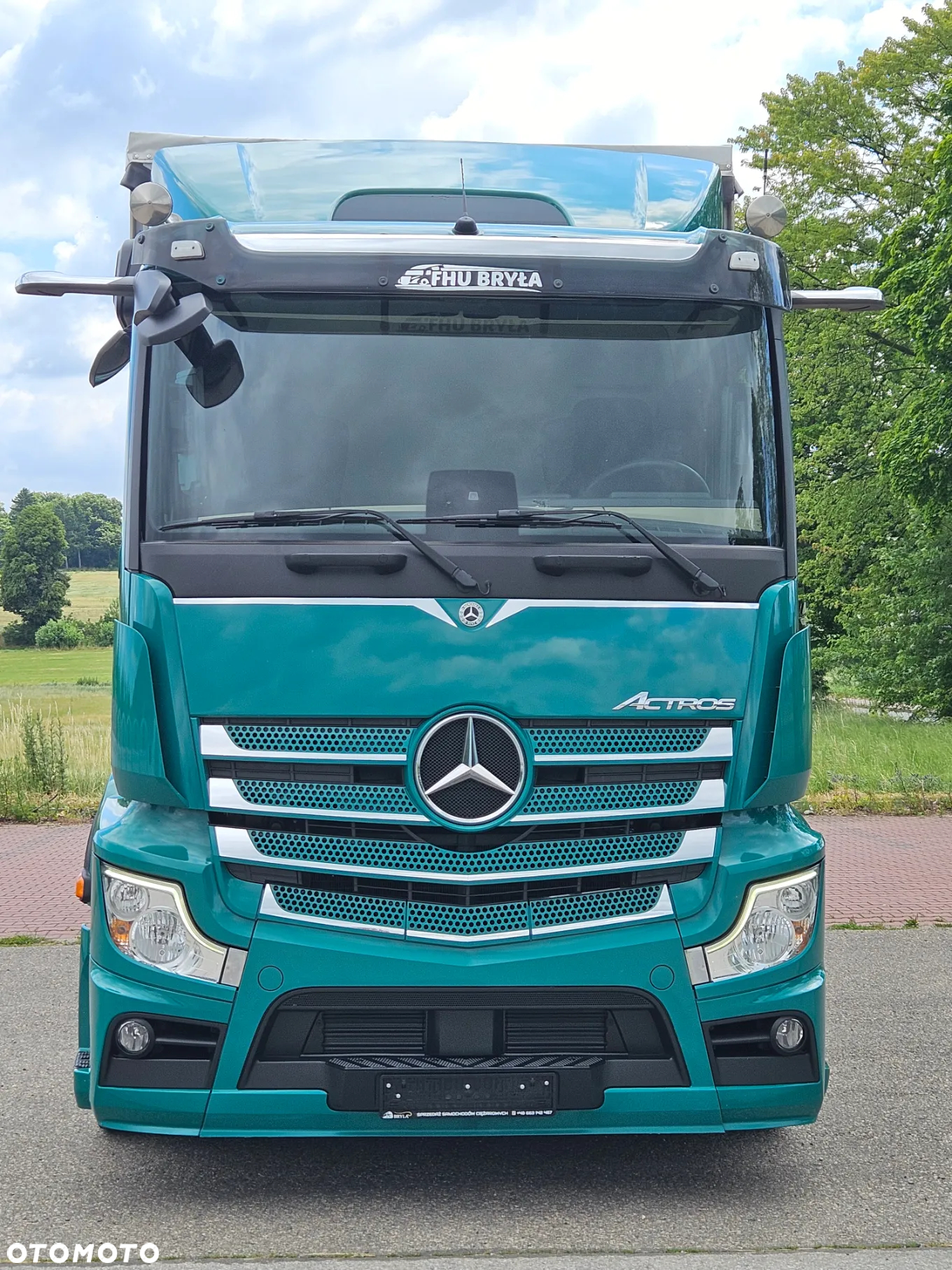 Mercedes-Benz ACTROS 1833 / BURTO-FIRANKA / WINDA / 18 PALET / 8600 ŁADOWNOŚĆ / AUTOMAT / DUŻY SILNIK / 10.2019  ROK / SYPIALKA / LEDY / KAMERY / VIRTUAL COCPIT/ JAK NOWY - 3