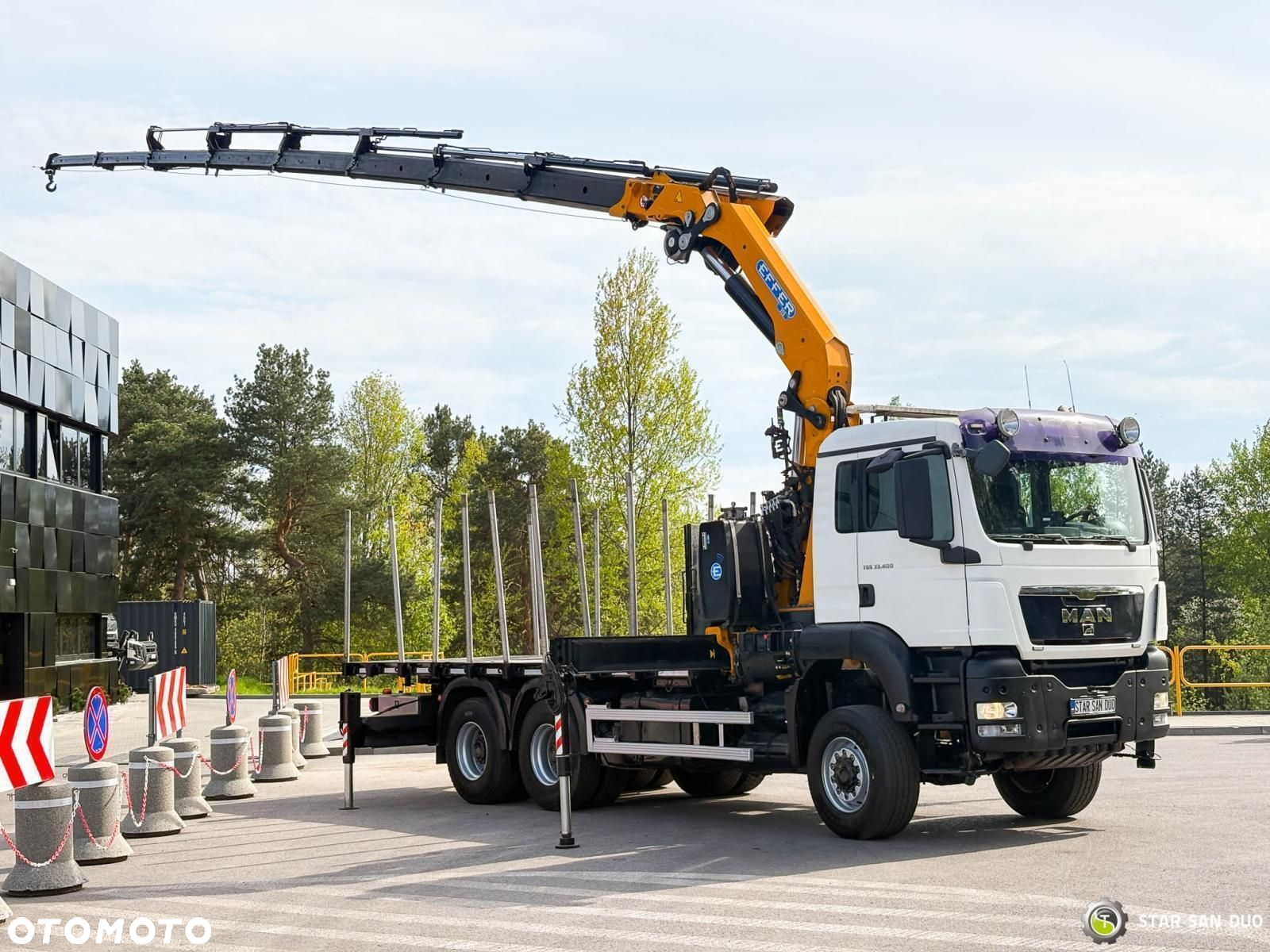 MAN TGS 33.400 6x6 BL EFFER 315/8S  HDS Żuraw Crane 2019 - 3