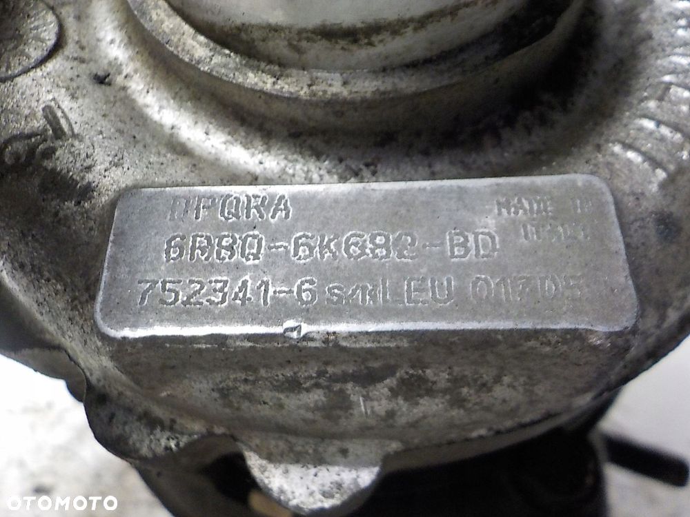 JAGUAR XF X250 2.7D TURBOSPRĘŻARKA TURBINA 6R8Q-6K682-BD - 9