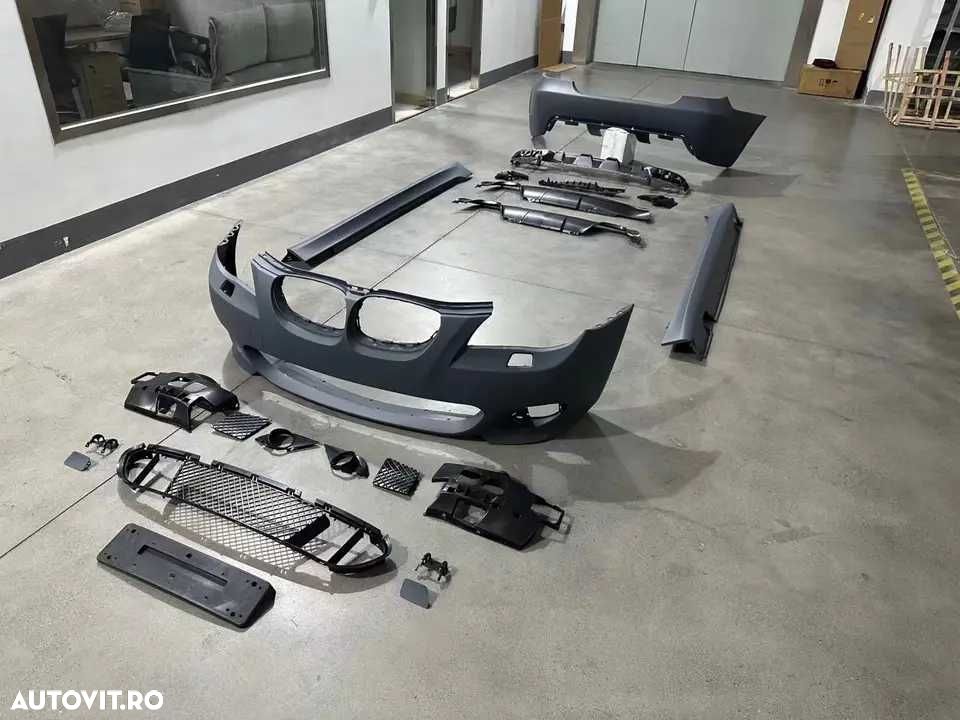 Pachet Exterior M Technik M5 BMW E60 E61 Bara Fata Spate Praguri - 2