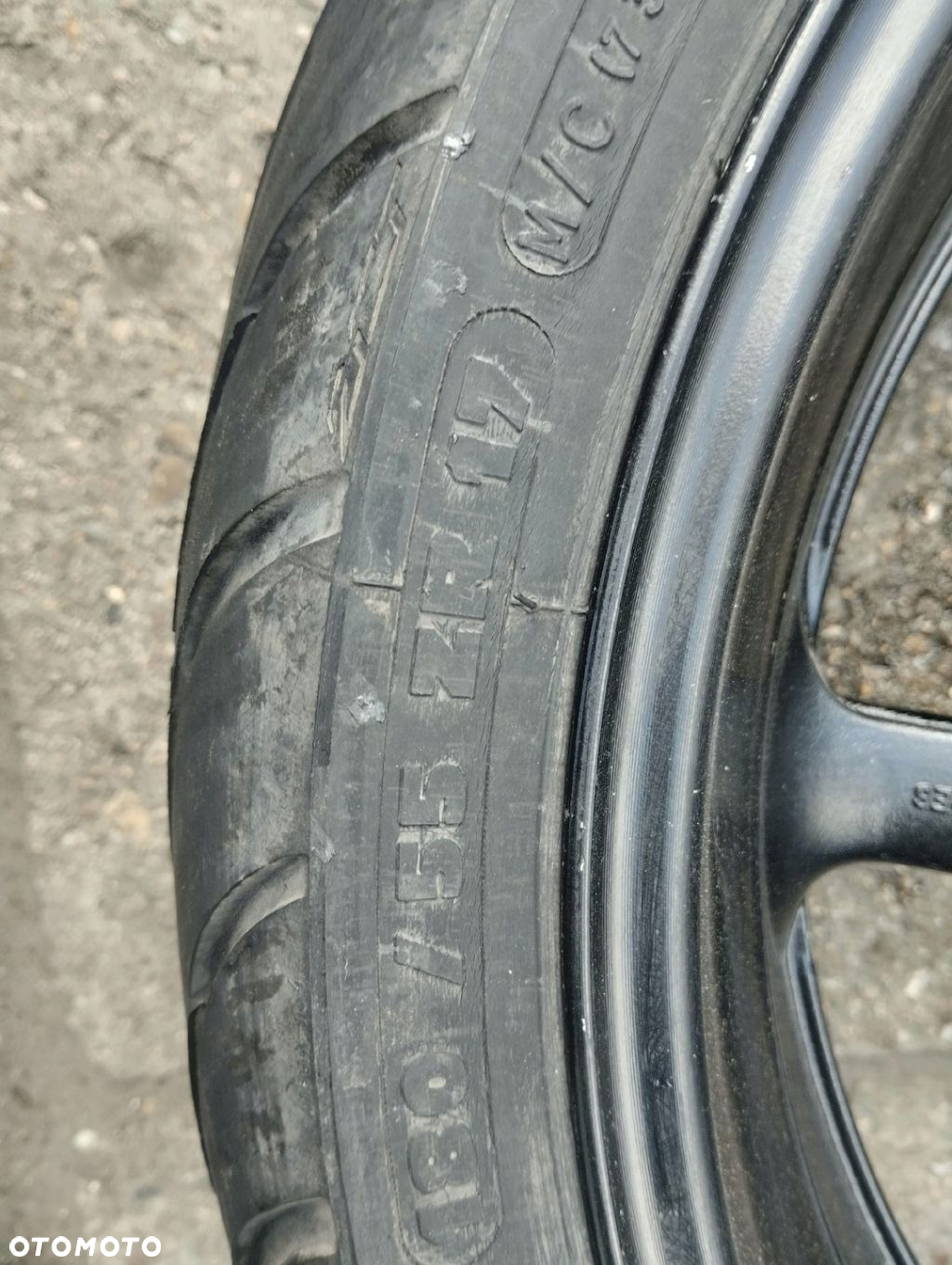 YAMAHA FZ6 FAZER 600 04-09 KOŁO OPONA FELGA TYŁ 180/55/17 - 4