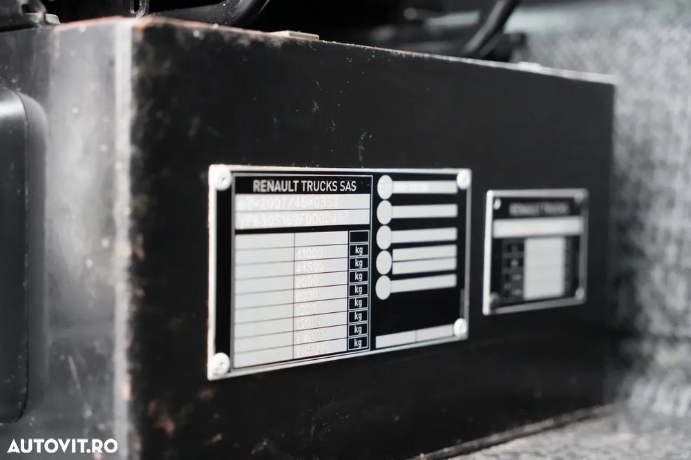 Renault C 380 / 8X4 / BETONIERĂ / USCĂTOR / SCHWING STETTER 9 M3 / EURO 6 / - 38