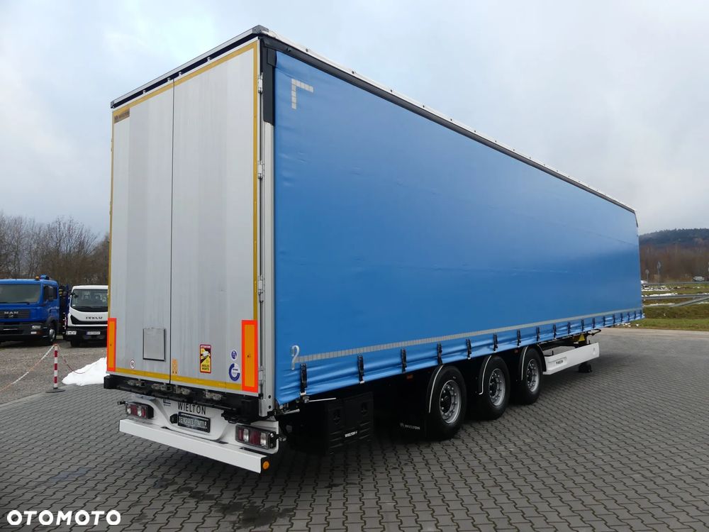 Wielton MEGA / FIRANKA / OŚ PODNOSZONA / DACH PODNOSZONY / - 10