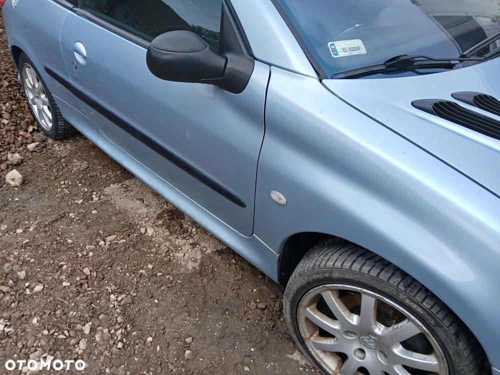 PEUGEOT 206 CC EYLC maska pokrywa silnika klapa bagażnika zderzak lampa reflektor pas przedni stop - 3