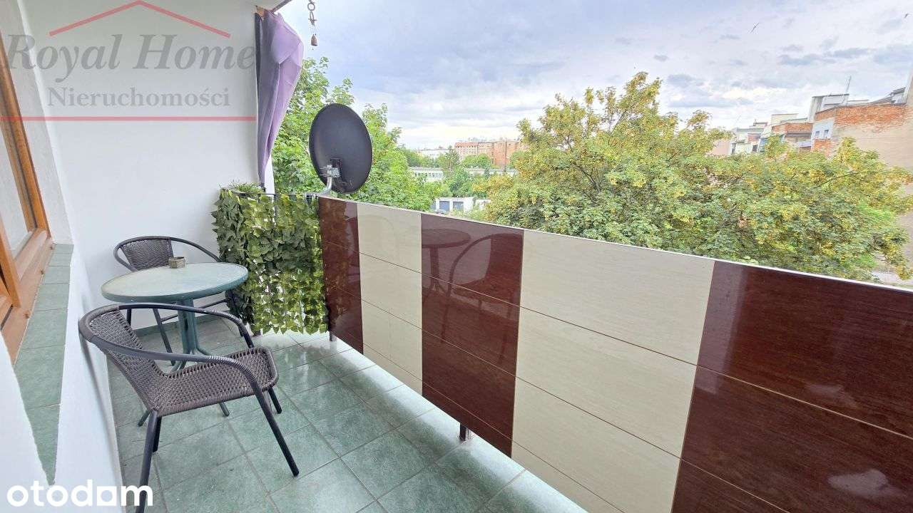 Przestronne, b. ładne, 3 pok. z balkonem w Centrum
