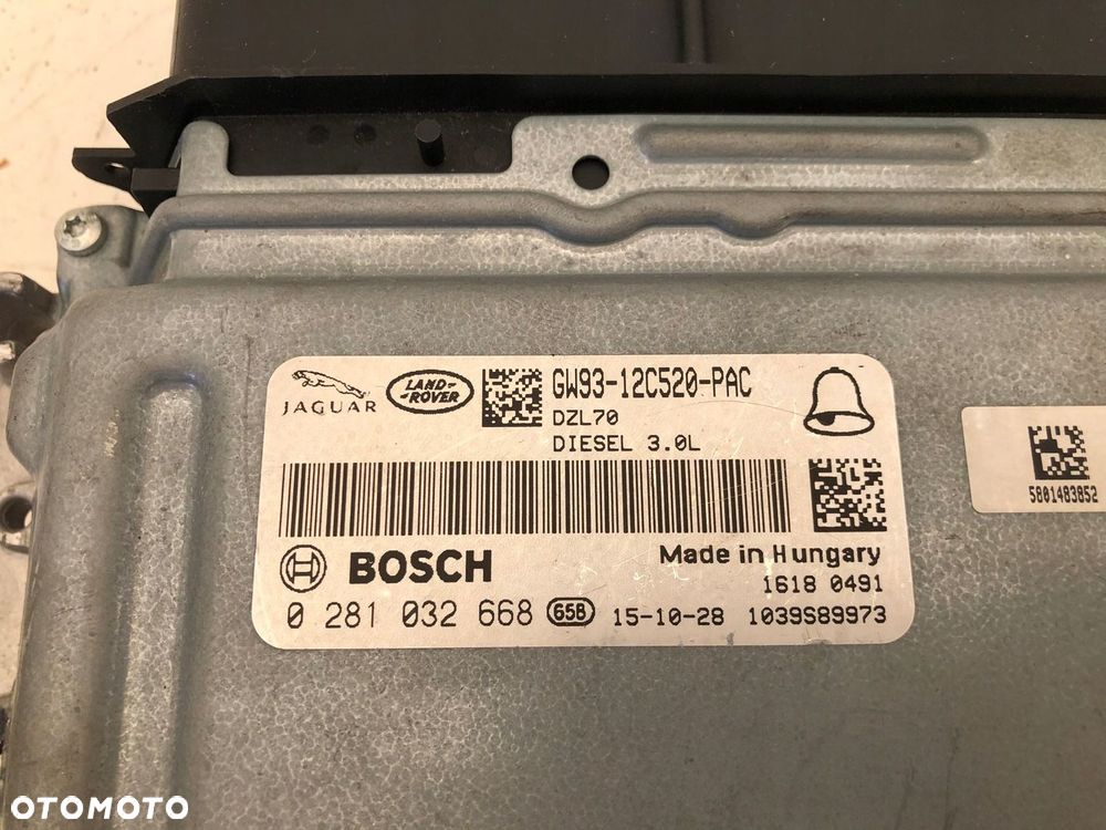 JAGUAR XF X260 3.0 STEROWNIK SILNIKA GW93-12C520 - 3