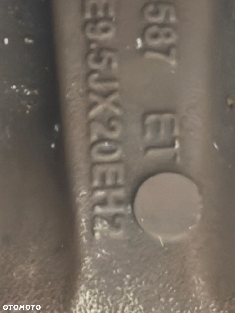 BMW x5 e53 x6 e65 e38 aluFELGa 20 prosta 9,5 wzór JAK styling 132 nie ORYGINAŁ 1 sztuka - 7