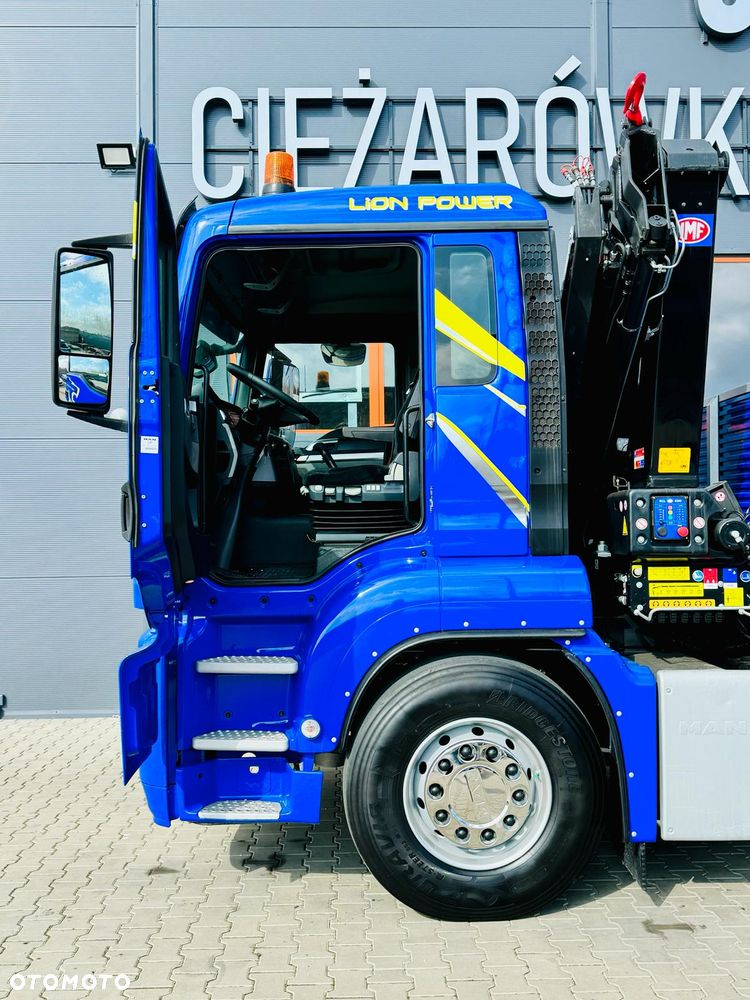 MAN TGM TGL TGS 26.360 skrzynia z żurawiem // HMF 1420 K2 12,6 m !! dzwig kran crane - 26