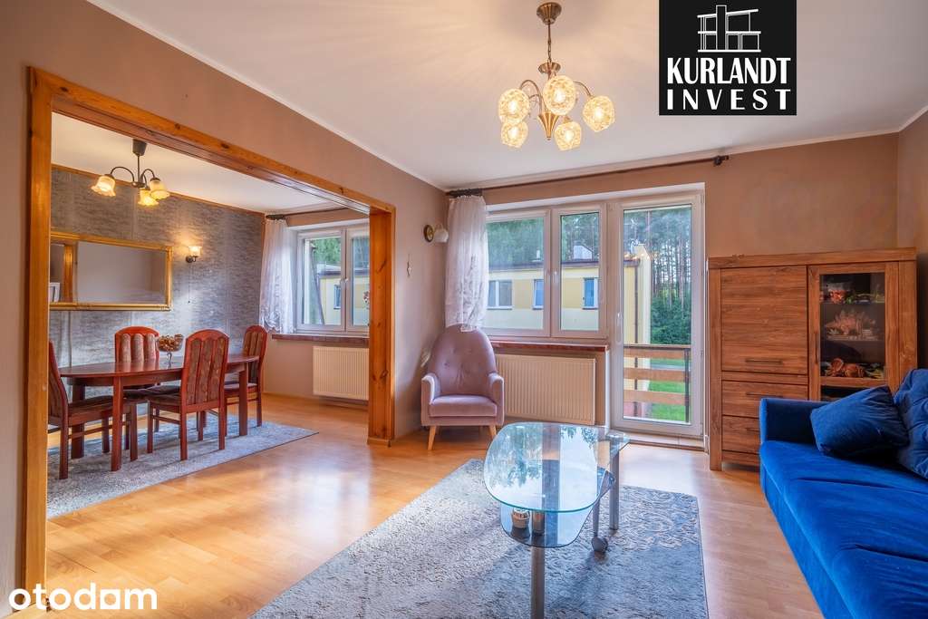 Mieszkanie 61,5 m² pośród lasów