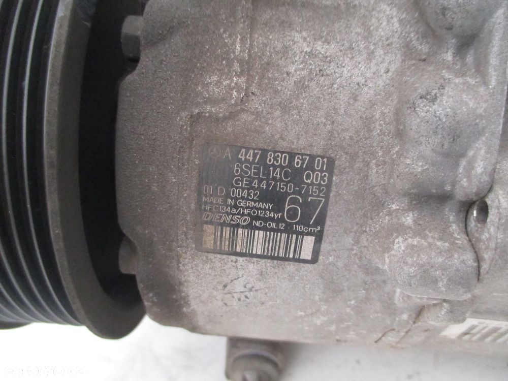 MERCEDES VITO VIANO W447 kompresor sprężarka klimatyzacji A4478306701 - 3