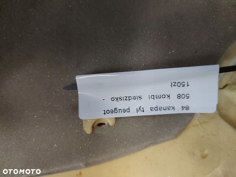 PEUGEOT 508 SW KOMBI SIEDZISKO SIEDZENIE KANAPY TYLNEJ TYŁ - 6