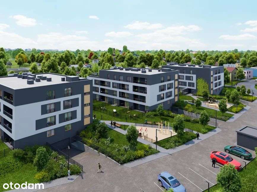 3-pokojowe mieszkanie 49m2 + ogródek Bez Prowizji