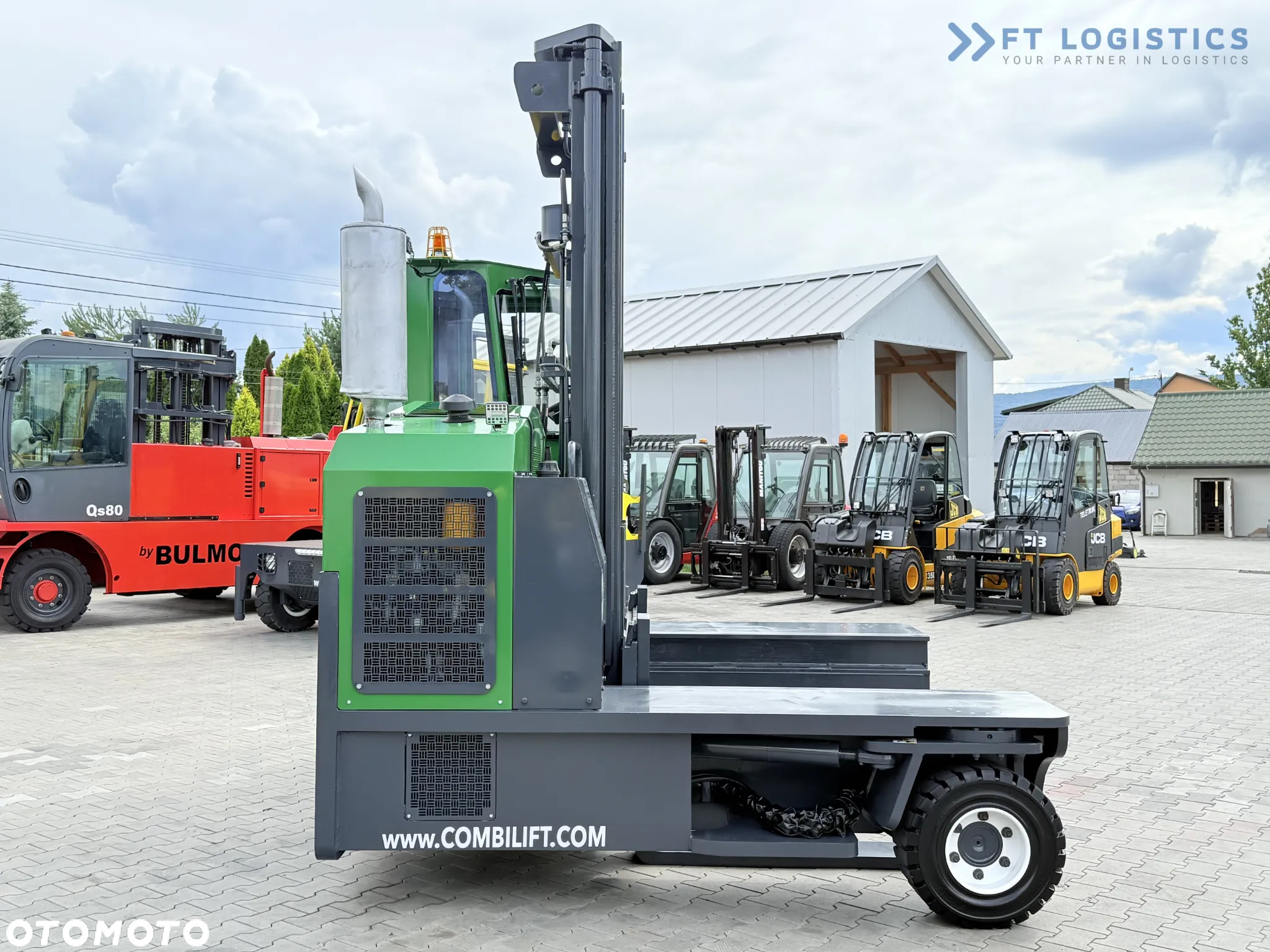 Combilift C8000 / GAS / DUPLEX - 4700MM / POZYCJONER / WOLNY SKOK / PEŁNA OGRZEWANA KABINA / JEDYNIE 5141H / STAN - JAK NOWY! - 6