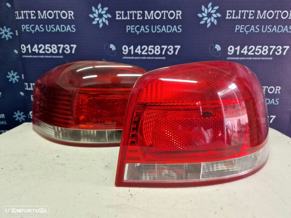 Farolins usados AUDI A3 8P 3 PORTAS farolim