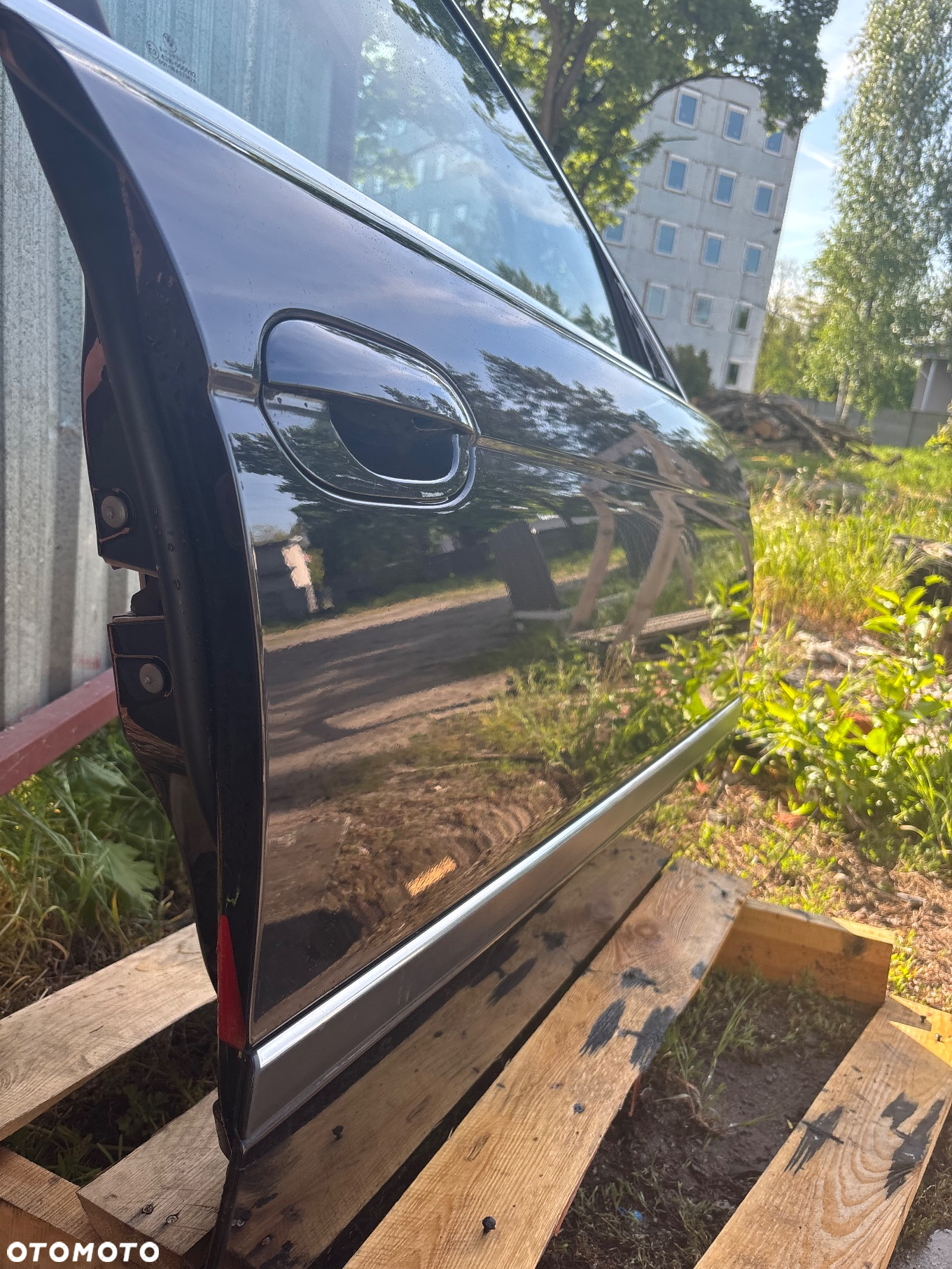 drzwi prawy przód  Bmw e39 sedan COSMOSSCHWARZ METALLIC ( 303) - 6