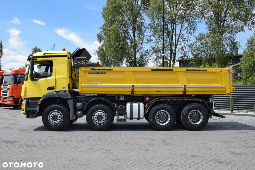 Mercedes-Benz AROCS 3243 / 8x4 / EURO 6 / WYWROTKA / MELLER KIPPER / HYDROBURTA / AUTOMAT / NOWE OPONY / NISKI PRZEBIEG / SERWISOWANY / SPROWADZONY - 8