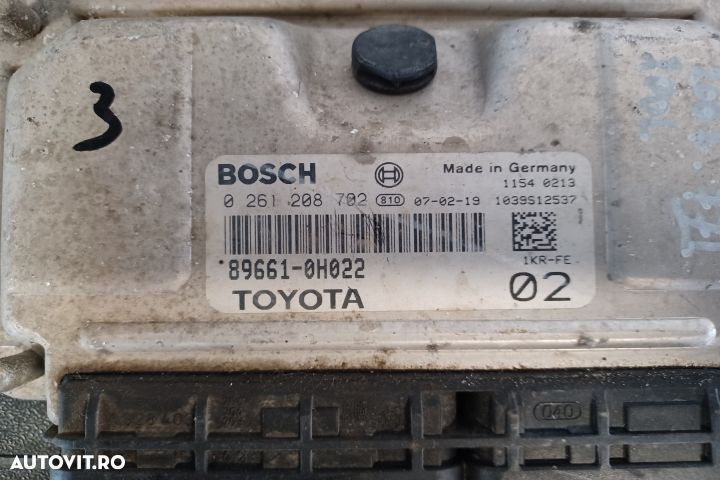 Calculator motor ECU 0261208702 - 1.0B 0261208702 - 1.0B Toyota Aygo - 2