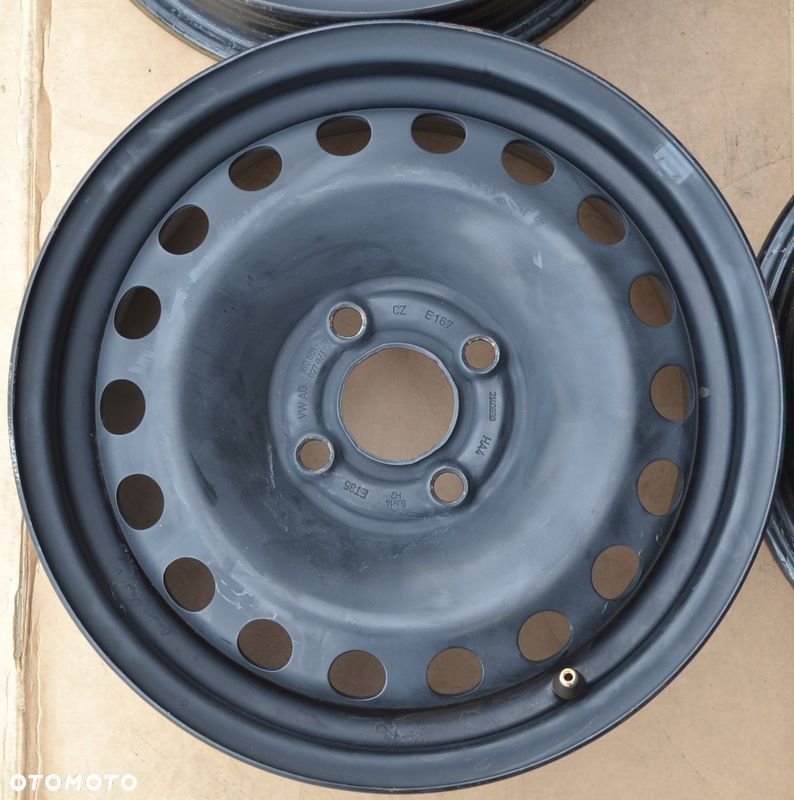 FELGI STALOWE OEM VW SKODA SEAT 4x100 5J14 ET 35 x4szt F-516 - 5