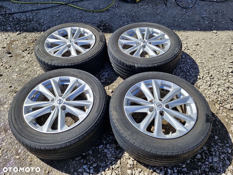 NISSAN QASHQAI J11 FELGI ALUMINIOWE 5X114,3 17 CALI KOŁA X TRAIL RENAULT 4EA1A - 3