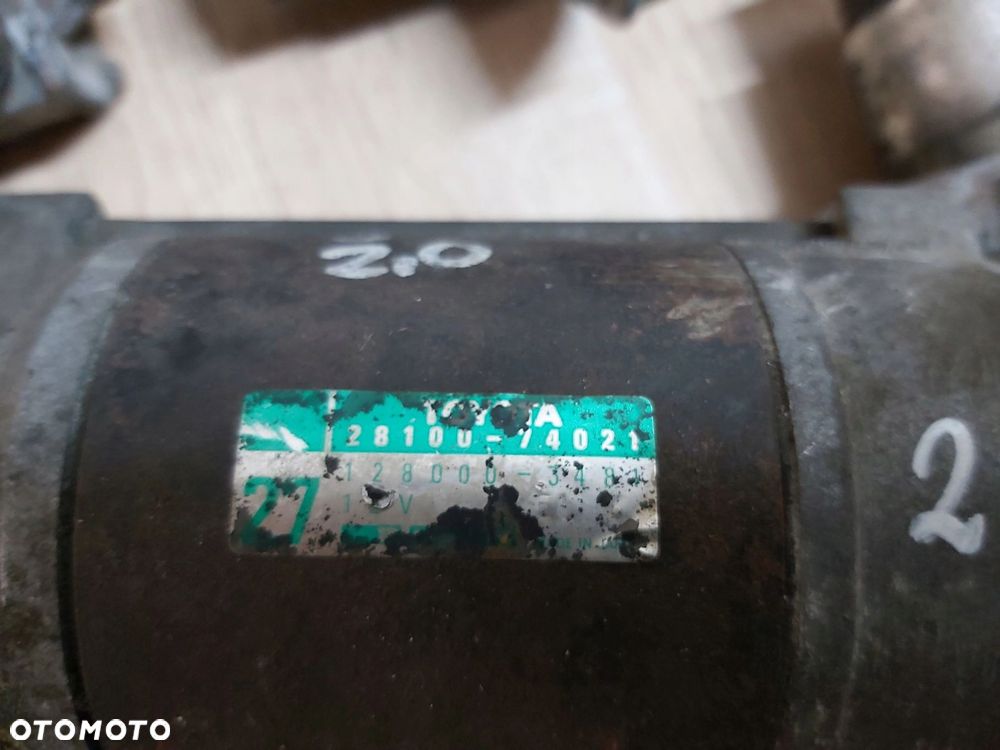 TOYOTA CELICA V 2,0 rozrusznik 3s-fe Camry Carina 3s-fe 28100-74021 - 5