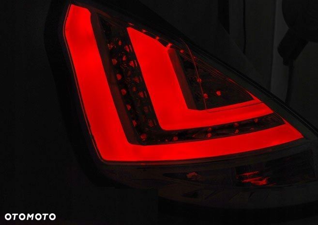 Lampy tyl kpl Neon Red Smoke Ford Fiesta mk7 2008- - 4