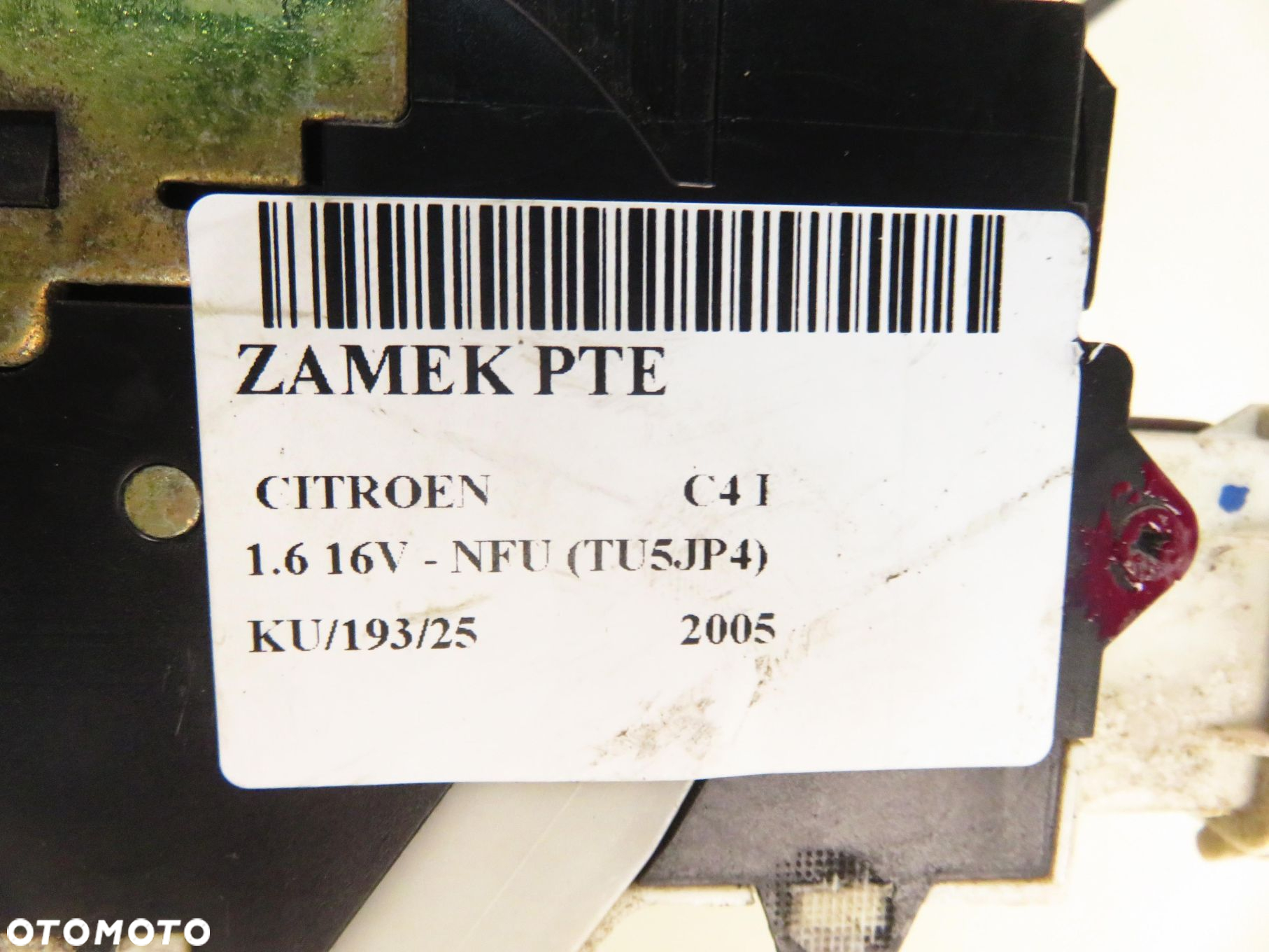 ZAMEK PRAWY TYLNY CITROEN C4 I 9647175080 9647175080E - 12