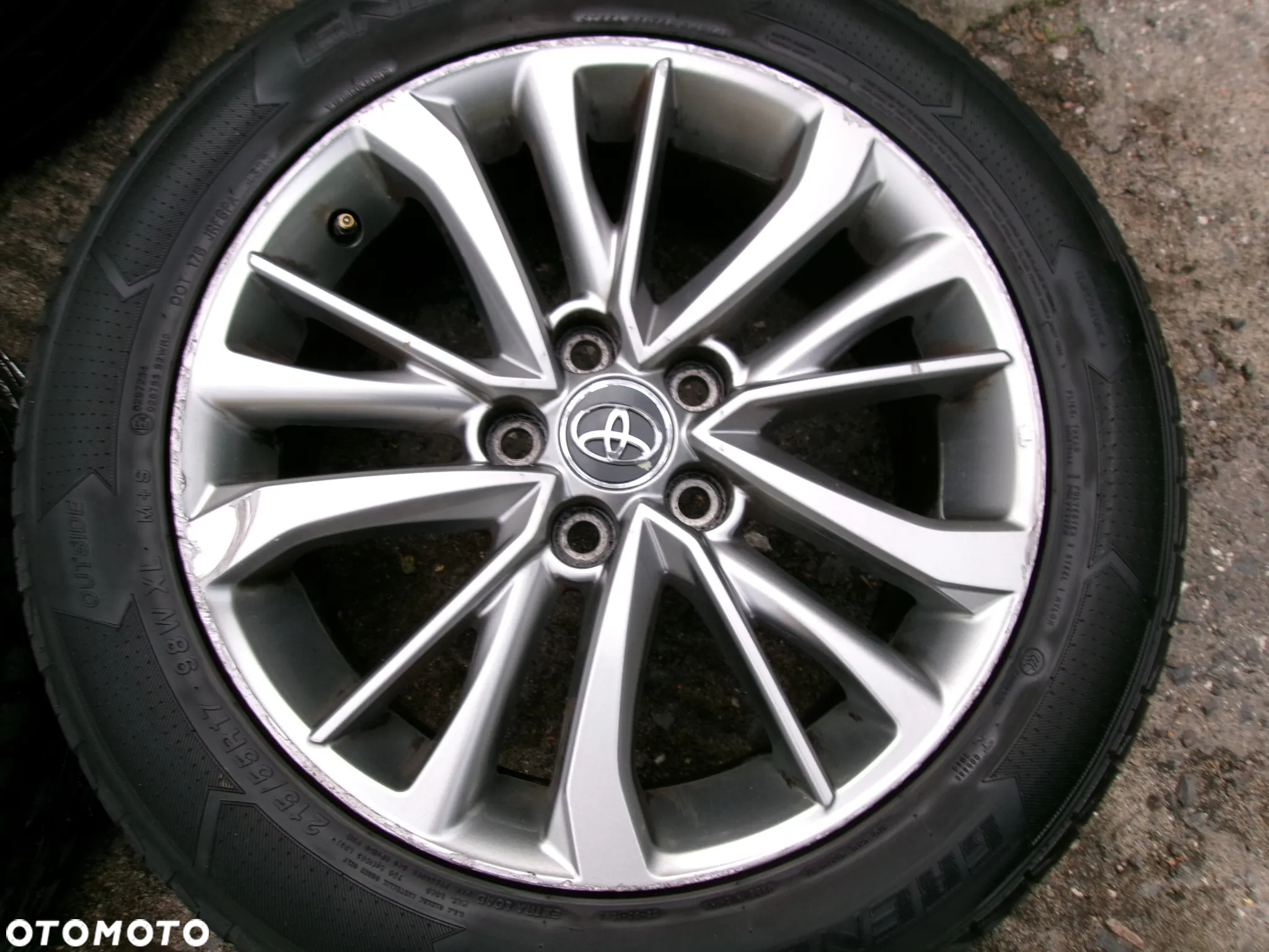 KOŁA FELGI ALU OPONY LATO  215/55/17 TOYOTA AVENSIS T27   VERSO  5X114,3 - 2