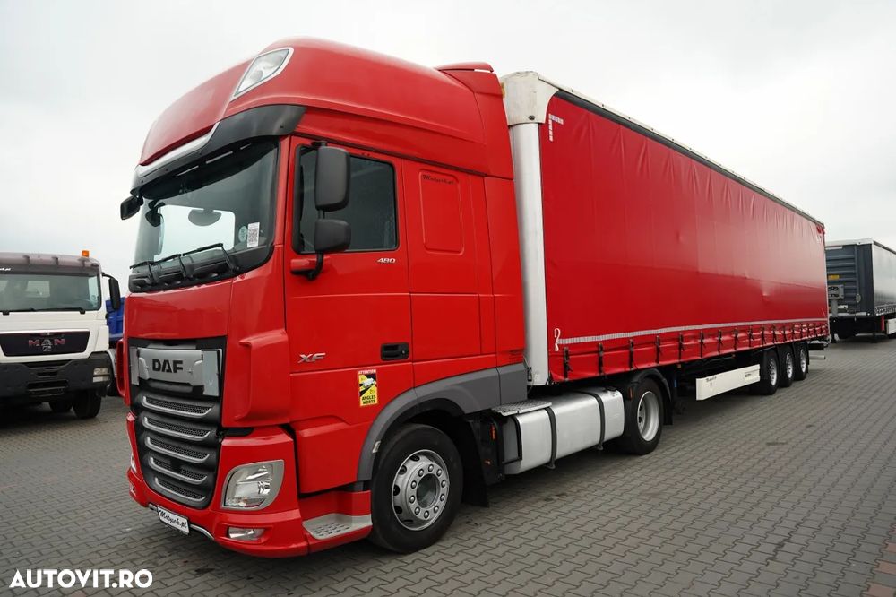 DAF XF 480 / KIT / LOWDECK / SSC / + WIELTON / CORTINĂ / MEGA / BDE / LIFT / SAF - 2